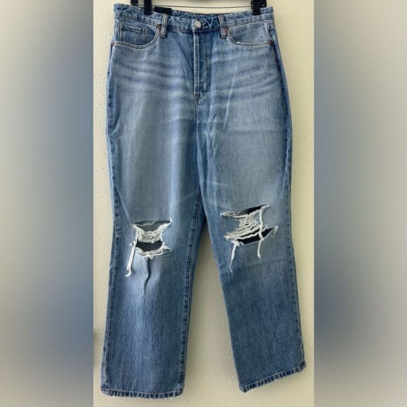 NWT BLANK NYC Baxter Rib Cage Jean With Ripped Knee Size 30 - Picture 3 of 16